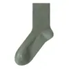Calcetines Antibacterianos para Hombre 7A Algodón Puro Verano Finos Antibacterianos Malla de Negocios Transpirables Absorbentes de Sudor Algodón para Hombre Calcetines Largos Antibacterianos