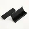 Caja de Plumas Outlet Negra Tapa abatible Caja Universal para Plumas Pluma de Firma Bolígrafo Caja de Regalo Caja Vacía