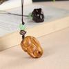 Llavero de Conejo del Zodíaco de Palo de Rosa Llavero de Madera Colgante para Hombre y Mujer Lindo Regalo Creativo