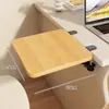 Placa de extensión de escritorio, escritorio de computadora de oficina, soporte de madera, tablero de expansión lateral, escritorio de estudio, soporte de apoyo para brazo, alfombrilla de ratón para escritorio
