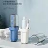 Caja de Almacenamiento para Cepillo de Dientes Taza Portátil de Tocador para Viaje Juego de Taza para Enjuague Bucal Taza para Cepillo de Dientes Caja para Pasta de Dientes Taza para Enjuague Bucal