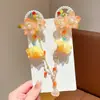 Accesorios para el Cabello de la Dinastía Han para Niñas, Tocado de Estilo Antiguo, Nueva Cadena para la Frente Chinoiserie, Borla de Princesa Súper Hada, Accesorios para el Cabello para Niños