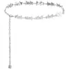 Cadena de cintura para mujer de verano decorativa nueva cinturón de estrella todo partido moda chica popular con vestido cinturón de metal para jeans