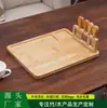 Tábua de Queijo de Bambu Personalizada Conjunto de Tábua de Queijo Exportação Incluindo Utensílios de Mesa Tábua de Pão Tábua de Corte Cozinha Tábua de Corte de Bambu