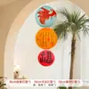 Decoración de Año Nuevo Shangmite Linternas de Papel Centro Comercial Supermercado Colgantes para Ventanas Festival de Primavera Escena de Año Nuevo Disposición de Atmósfera