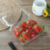 Caixa de frutas descartáveis caixa de embalagem de frutas por atacado caixa de plástico embalagem de frutas descartáveis caixa de frutas transparente