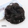Peluca de comercio exterior para mujer, cabello rizado, anillo, cabeza de bola, rizador de cabello, cabello esponjoso con volumen, espiral nupcial, flor de capullo, moño, flor para la cabeza