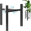 Suporte de Planta Ajustável para Interior Suporte de Planta Moderno de Metal Suporte Resistente e Estável para Vasos de Flores