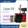 Carregador Carcaça Plástica Luz Fria Luz Roxa Máquina de Gravação a Laser Fone de Ouvido Bluetooth Plástico Placa de Circuito Impresso Máquina de Marcação a Laser