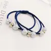 Estilo Coreano Pequeño Fresco y Multiestilo Lazo de Goma Accesorios para el Cabello Multicapa Alta Elasticidad Lazo Perla Banda para el Cabello Cuerda para el Cabello