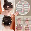 Herramienta para Peinar Flequillos y Recoger el Cabello de Niños, Peine Invisible para el Cabello, Pinza para el Cabello Linda para Niñas, Peine de Tirar para la Parte Posterior de la Cabeza