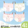 Roupa Íntima Infantil para Meninas, Classe A, Seda Gelada, Calcinhas Finas Respiráveis de Verão para Crianças Maiores, Calcinhas de Menina que Não Apertam o Bumbum