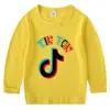 Camiseta de Algodón para Niños Versión Coreana Primavera y Otoño Cuello Redondo Manga Larga Camiseta Básica para Niños y Niñas Camiseta para Bebé
