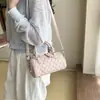 Bolso Pequeño de Moda Transfronterizo Verano 2026 para Mujer, Bolso de Mano Acolchado con Pedrería Personalizado, Bolso de Hombro Cruzado