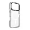 Funda Protectora Anti-Caídas Transfronteriza para iPhone 17, Funda de Teléfono Tres en Uno con Panel Trasero Transparente Engrosado y Anillo de Cámara Desmontable