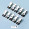 Clip Pequeño Antideslizante Sin Costuras de Acero Inoxidable A prueba de Viento Pinza para Calcetines Toalla Pinza de Secado Fija Multiusos para el Hogar de una Sola Pieza