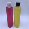 Suministro Directo de Fábrica Botella Líquida para Mascotas de 180 ml Tapa de Rosca Azul Transparente Botella de Plástico para Líquido de Enjuague Bucal Botella Vacía