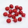 17/22mm Pintura en Spray de Color Campana de Metal Llavero Adorno para Mascota Decoración Navideña Accesorios para Pulsera DIY