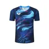 Uniformes Nuevos de Tenis de Mesa para Hombres y Mujeres, Playeras de Tenis de Mesa de Secado Rápido de Manga Corta, Uniformes de Entrenamiento para Competición de Estudiantes y Niños, Compra Grupal 23095