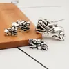 Accesorios de joyería de plata de ley S925, plata tailandesa, accesorios para palillos de usar cruzados, cuentas, pulsera hecha a mano para bricolaje