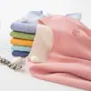 Traje térmico de terciopelo para niños y niñas AB doble cara ropa de otoño para niños y niñas pantalones largos pijamas de bebé sin costuras