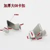 Clip para estante de archivador de chapa metálica accesorios para archivador clip para panel de capa soporte para clip accesorios de soporte engrosado para caja fuerte