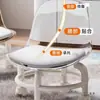 Taburete de Rueda Universal Acrílico Silencioso Polea Infantil Silla Pequeña Doméstico Extraíble Taburete con Ruedas para Sofá Taburete Bajo