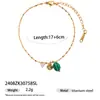 Pulsera de Acero Inoxidable con Pedrería y Piedra Natural Versátil Personalizada Corazón Concha Flor 25 Estilos Nuevos Productos Hechos a Mano Procesamiento OEM
