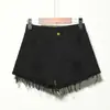 Shorts Jeans Feminino Plus Size Estilo Coreano Verão 2026 com Rasgos, Shorts Jeans Feminino Stretch Tamanho Grande, Venda Direta da Fábrica