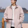Ropa de protección solar casual suelta de solapa nueva transfronteriza para hombre, verano, bloqueo de color, marca de moda, abrigo a cuadros americano para hombre