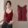 "Chaleco Térmico" con Almohadillas en el Pecho, Chaleco Térmico Calefactor, Sin Costuras, Forrado de Lana, Súper Cómodo, Ropa Interior de Otoño e Invierno, Nuevo Modelo 2026