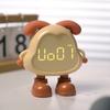 Despertador Perro Dora Transfronterizo para Niñas y Estudiantes, Modelo Recargable de Alto Volumen con Luz, Despertador Infantil, Despertador Inteligente