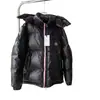 Chaqueta de Plumón de Algodón Brillante Unisex con Rayas de Colores, Ropa Gruesa de Talla Grande para Frío Extremo en Exteriores, Versión Extra Gruesa