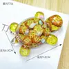 En Stock Fábrica Caliente en TikTok M&M Tortuga Montaje en Coche Oficina Escritorio Arena Movediza Adorno DIY Tortuga de Arena Movediza