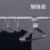 Percha de acero inoxidable 304 gruesa para el hogar sólida antideslizante para secar ropa de niños metal colgante calcetero al por mayor