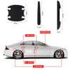 Acessórios de Porta de Fibra de Carbono Padrão para Carros Transfronteiriços Tira de Soleira Protetor de Maçaneta de Porta Tira de Proteção de Canto de Porta Proteção Abrangente para Porta Suprimentos de Interior