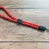 Cordón ajustable para teléfono móvil, cordón de muñeca, para unidad U, linterna, llavero, hebilla de montañismo, cadena de cordón, nudo anti-pérdida, resistente