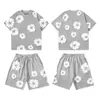 Al por mayor de exportación europea y americana transfronteriza Serie de Impresión de Espuma de Kapok de Primavera Temprana Traje Multicolor Estilo Unisex Simple Casual