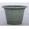 Suministro directo de fábrica, maceta retro redonda de gran diámetro, imitación de piedra, lavabo romano, maceta vintage de suelo simple, venta al por mayor