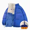 453.65kg Abrigo de algodón de doble cara con forro de lana de cordero, abrigo de algodón cálido de moda de invierno para parejas, chaqueta gruesa para hombre