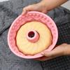Molde para Pastel Weifeng de Silicona Redondo Profundo para Cheesecake Guglhupf Resistente a Altas Temperaturas de 9 Pulgadas