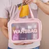 Bolsa Cosmética 2020 Novo Estilo Super Popular Estilo Ins Grande Capacidade Portátil Feminina Viagem À Prova D'água Bolsa de Armazenamento de Artigos de Higiene Pessoal Bolsa de Mão