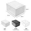 Caja de Zapatos Transparente Engrosada de PP Tipo Cajón de Plástico con Tapa Abatible a Prueba de Polvo Caja de Almacenamiento Acrílica Combinación de Zapatos Zapatero Venta al por Mayor