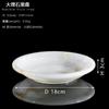 Plato Moderno Minimalista Estilo Chino Nuevo de Jade para Dim Sum, Frutas, Frutos Secos, Modelo de Habitación, Oficina de Ventas de Hotel, Decoraciones Suaves, Adornos