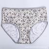Agotado, Necesita Negociar. Ropa Interior de Talla Grande para Mujer con Estampado Ruso, Transpirable, Calzoncillos Florales de Elasticidad Media