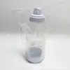 Botella Mezcladora de Masa Manual Whiskware Dispensador de Masa Dispensador Mezclador de Crema Botella Mezcladora para Waffles