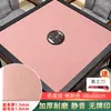 Mantel de Mahjong, Accesorios de Mantel para Máquina Automática de Mahjong, Diseño de Piel de Vaca, Engrosado, Sin Fichas Impresas, Tapete de Tela de Mahjong para Mesa
