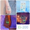 Ricklon Suministro Transfronterizo Luminoso Tatuajes Marinos Pegatinas Niños Sirena Dibujos Animados Pegatinas de Tatuajes Venta al por Mayor