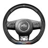Aplicable a MG MG6 HS MG5 nueva energía MG3SWMG3 piloto ZS Ruiteng Ruixing funda de volante de cuero