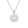Collar de Copo de Nieve Navideño de Amazon para Mujer, Collar de Clavícula de Acero Inoxidable, Joyería Navideña de Moda, Regalo al por Mayor